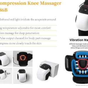 Electric Knee Massager Smart Hot Compress Ems Vibration Acupuncture Physiotherapy Joint Relieve