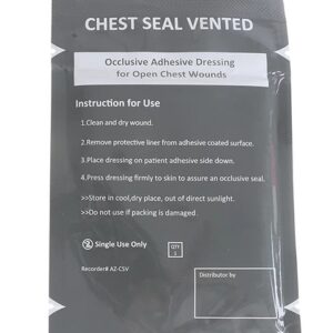 Medicalmart.pk Chest Seal for Effective Chest Trauma Management