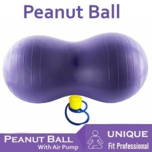 Peanut Ball | Yoga Ball | Exercise Ball | Strauss Anti Burst Ball