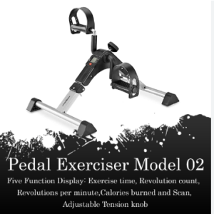 Pedal Exerciser Model 02 | Portable Foot Pedal Exerciser Cycle for Home Gym Fitness