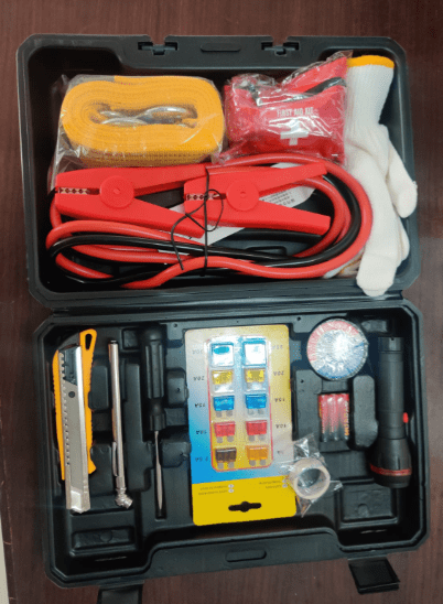 Car Emergency Breakdown Kit Automotive Emergency Travel Kit Roadside Car First Aid Breakdown Set